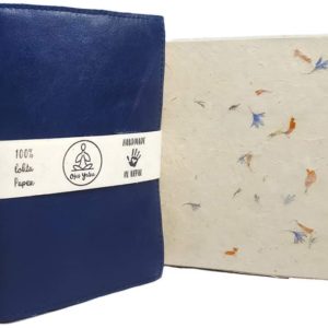 Blue Leather Handmade Journal